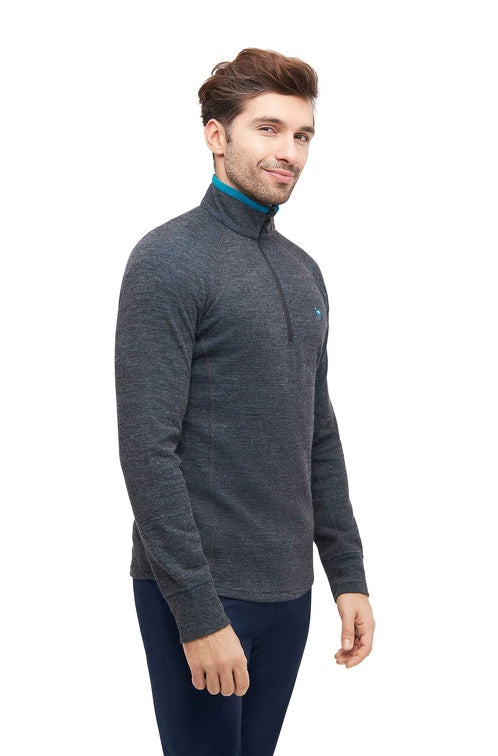 Alpaka Thermo Trekking-Pullover ANDEN ACTIVE Herren - 60% Premium Alpaka