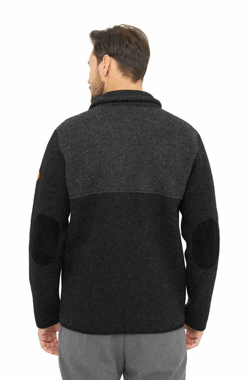 Filzjacke / Walkjacke OLIVER aus 50% Alpaka & 50% Wolle