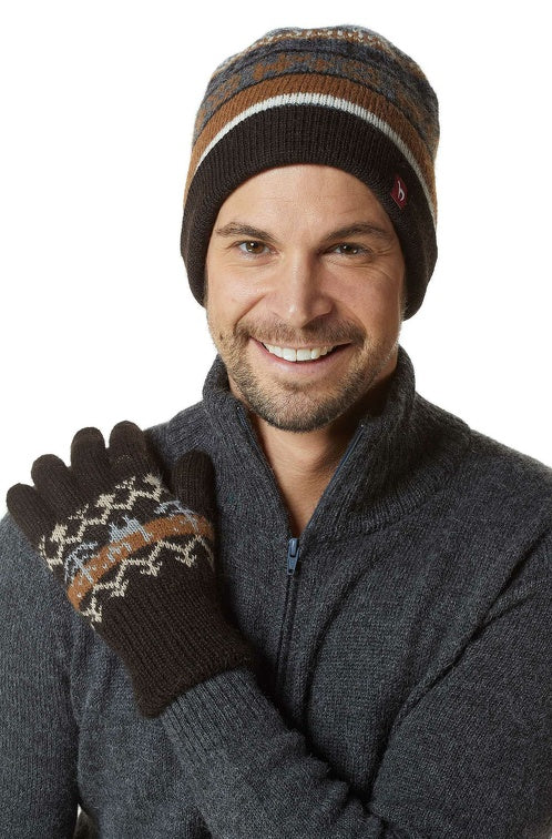 Fingerhandschuhe NATURA aus 100% Alpaka Superfine