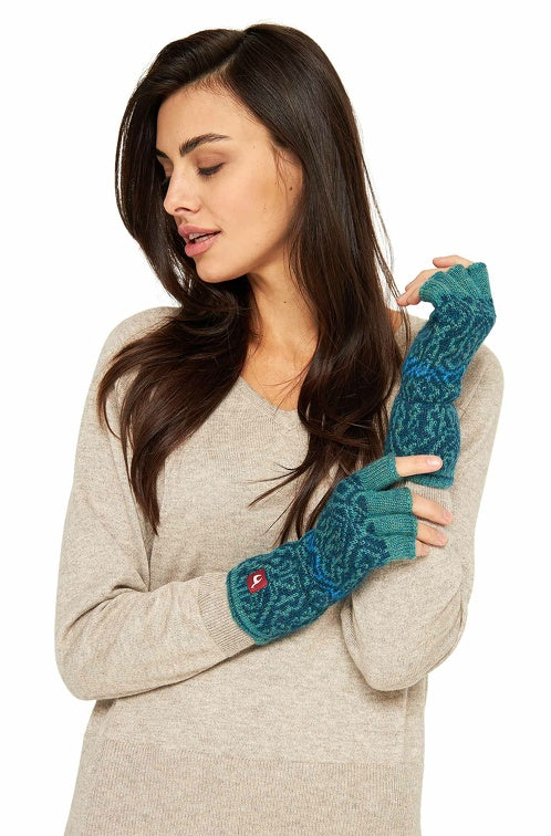 Fingerlose Handschuhe CHIMU aus 100% Baby Alpaka