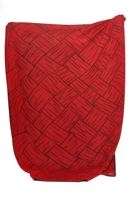 Wolldecke JACQUARD aus 100% Alpaka - extragroß