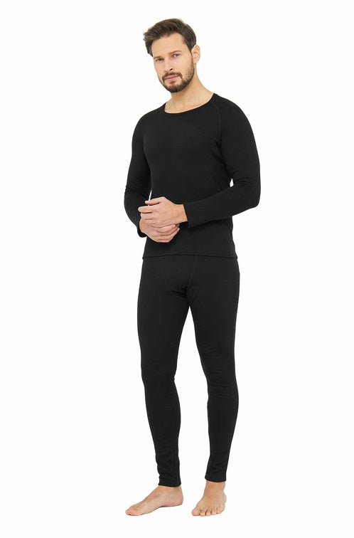 Alpaka Thermo-Hose Herren - 95% Royal Alpaka