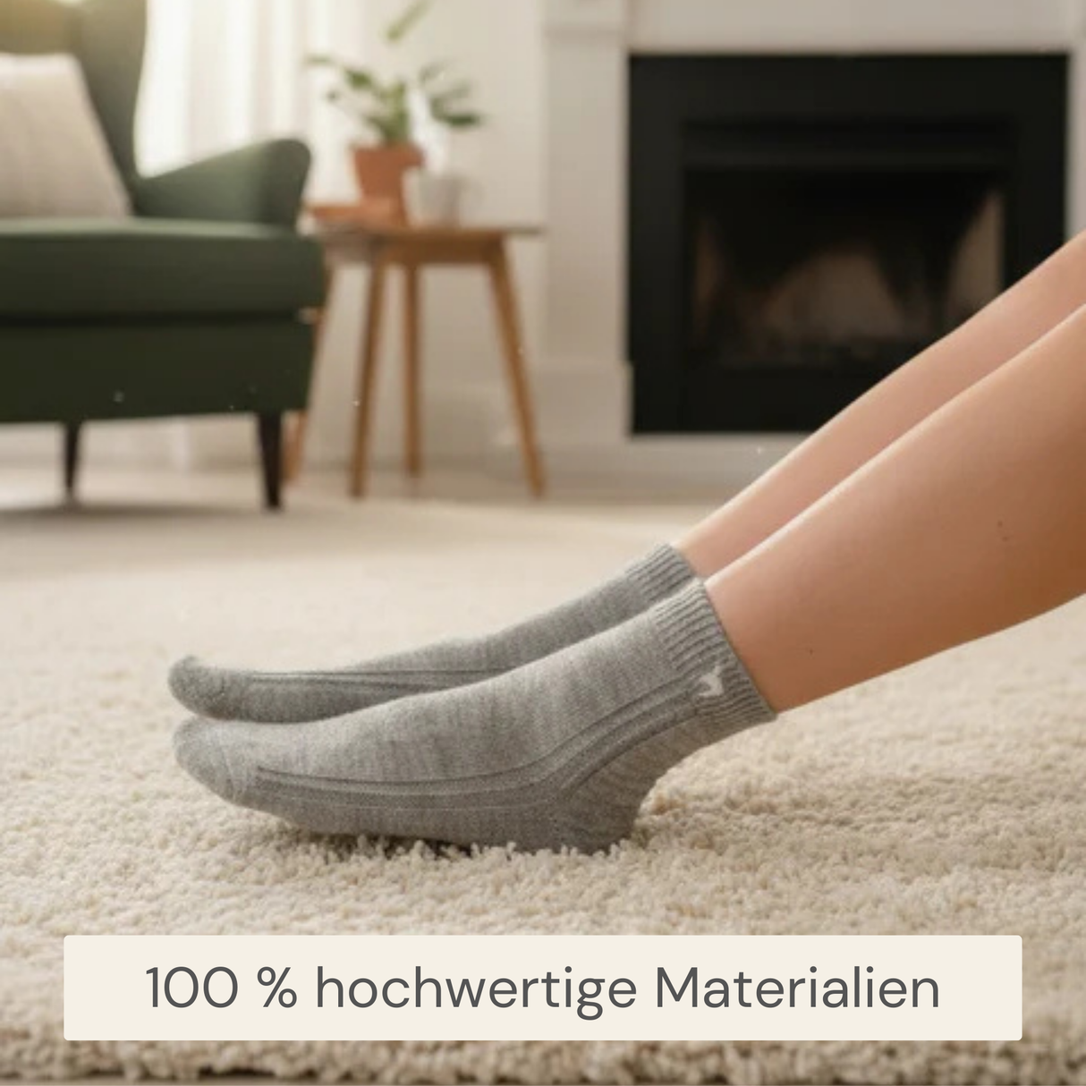 Alpaka WOHLFÜHLSOCKEN - 52% Alpaka