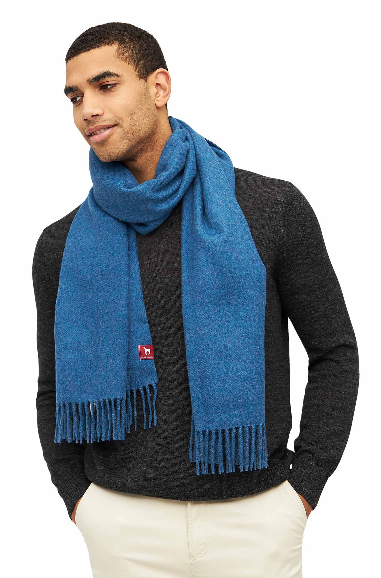 Alpaka Schal Oversize UNI GRANDE - 100% Alpaka - 200x70cm