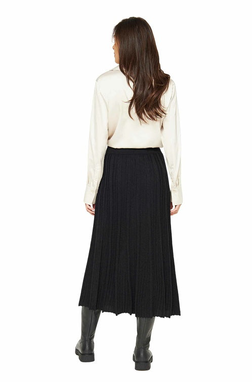 Plissee Rock STELLA aus 100% Alpaka