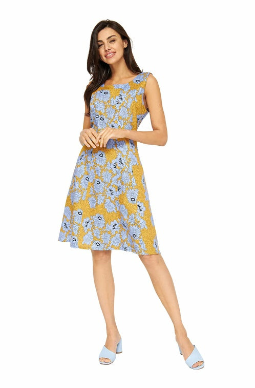 Sommerkleid MATILDE aus 100% Pima-Bio-Baumwolle