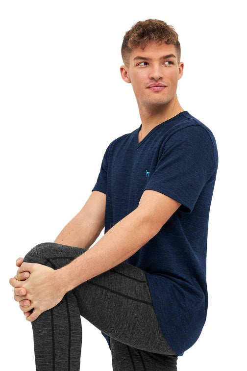 Alpaka Uni-Shirt ANDEN ACTIVE Herren - 60% Premium Alpaka