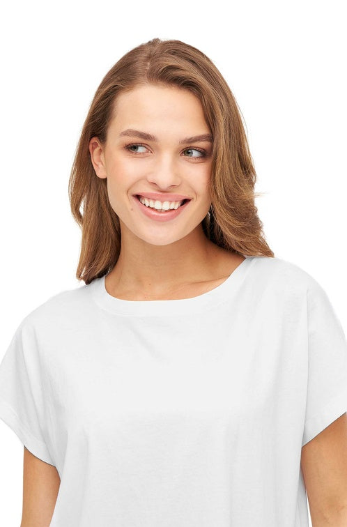 T-Shirt BOXY aus Bio-Pima-Baumwolle