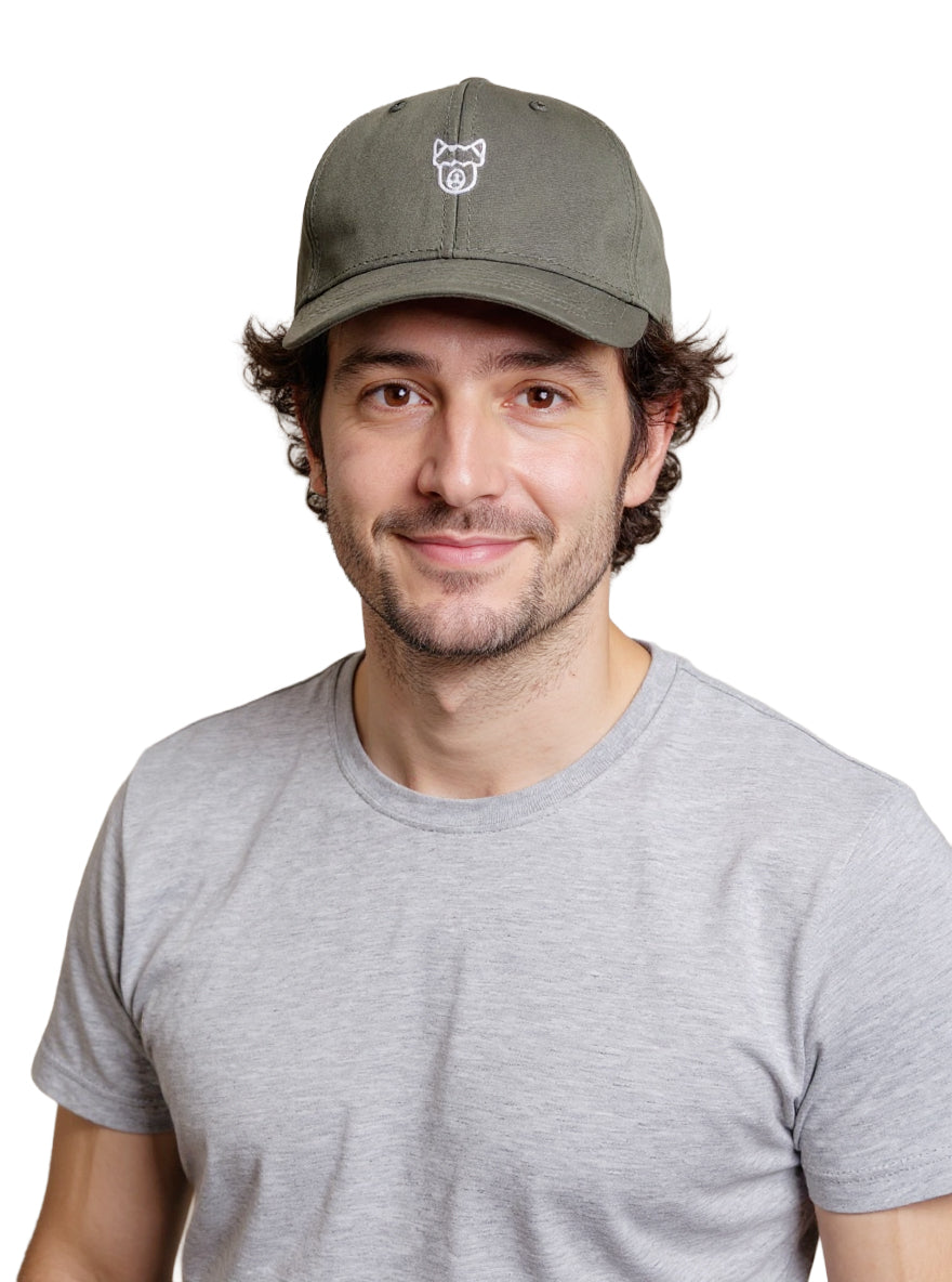Cap aus 100% Bio-Baumwolle 🌿 mit gesticktem Alpaka-Logo