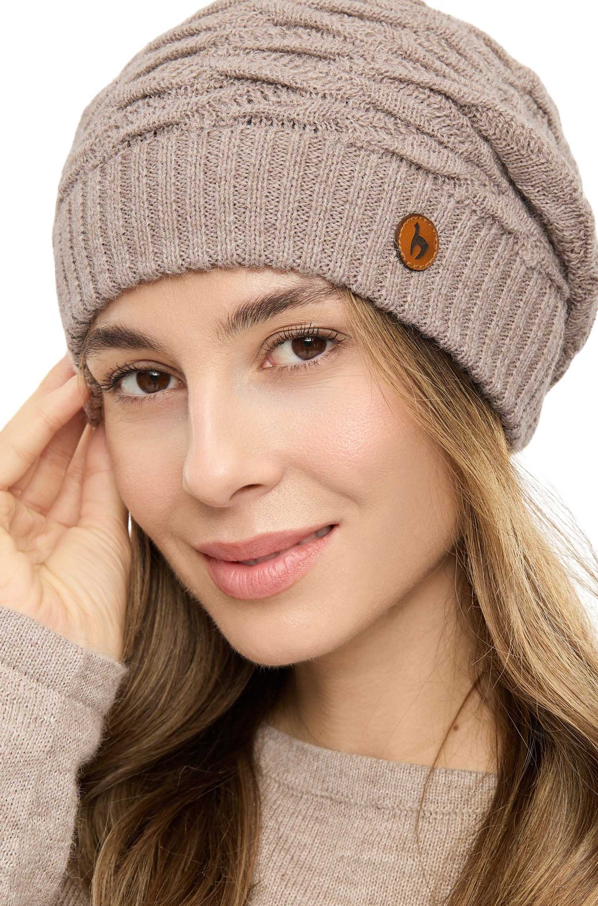 Alpaka Basken-Mütze BIESEN - 100% Alpaka