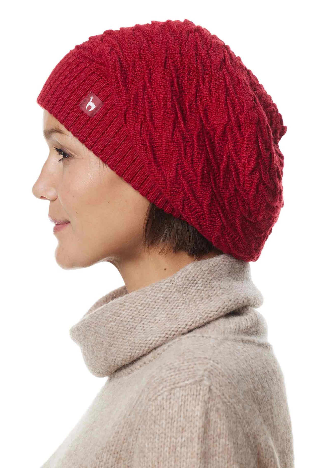 Alpaka Basken-Mütze BIESEN - 100% Alpaka