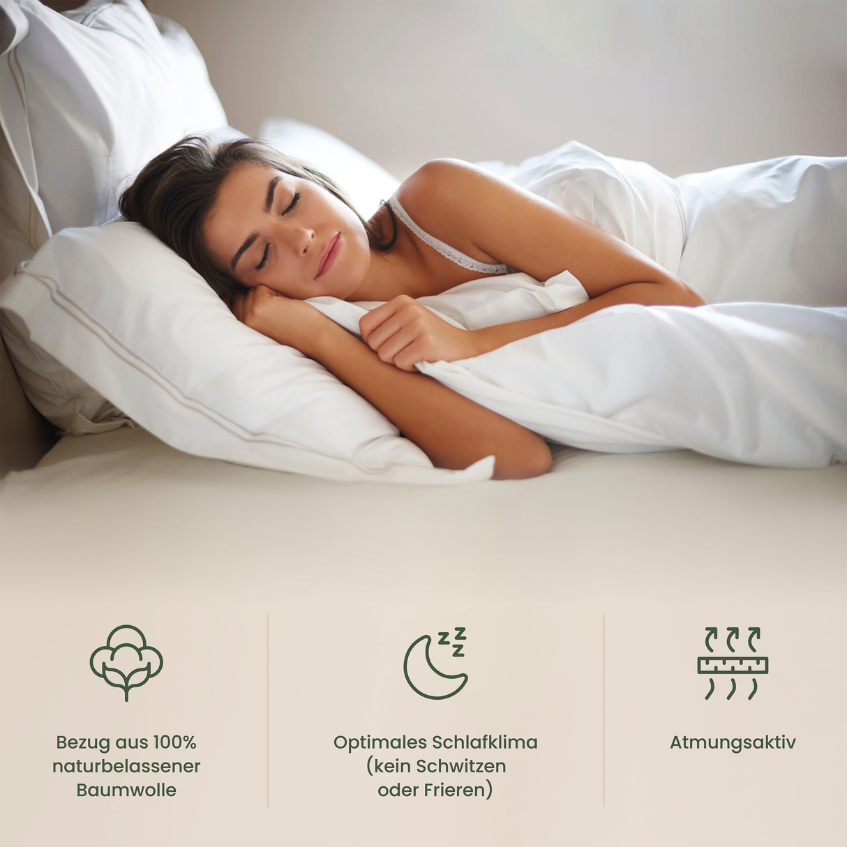 Alpaka Bettdecke Winter 155x220cm - Geprüfte Retoure