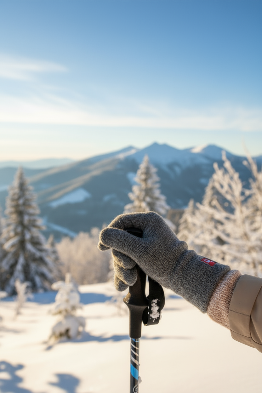 Alpaka Fingerhandschuhe UNI 100% Alpaka