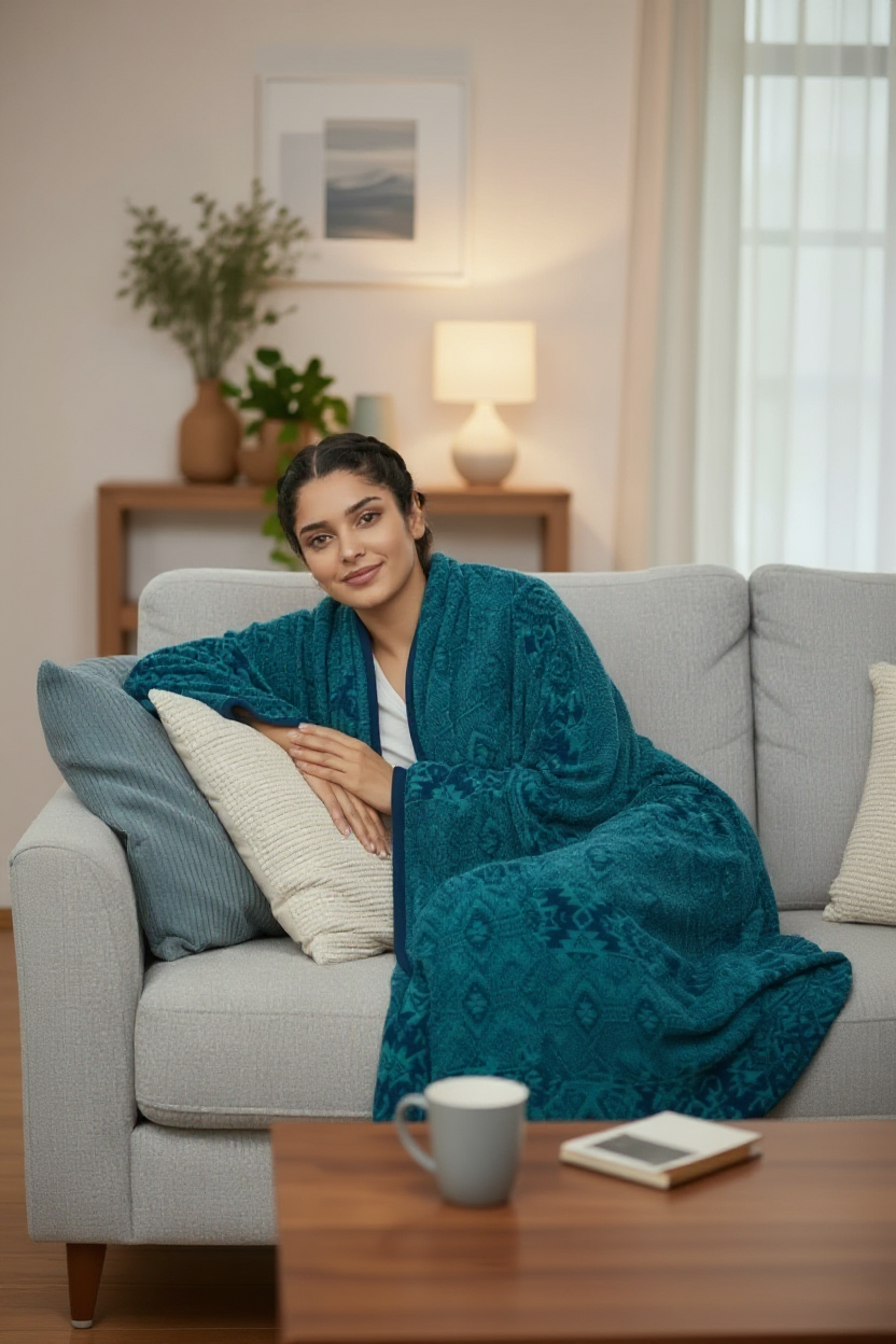 Kuscheldecke AIANA aus 100% Alpaka