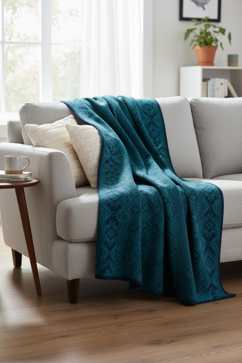 Kuscheldecke AIANA aus 100% Alpaka