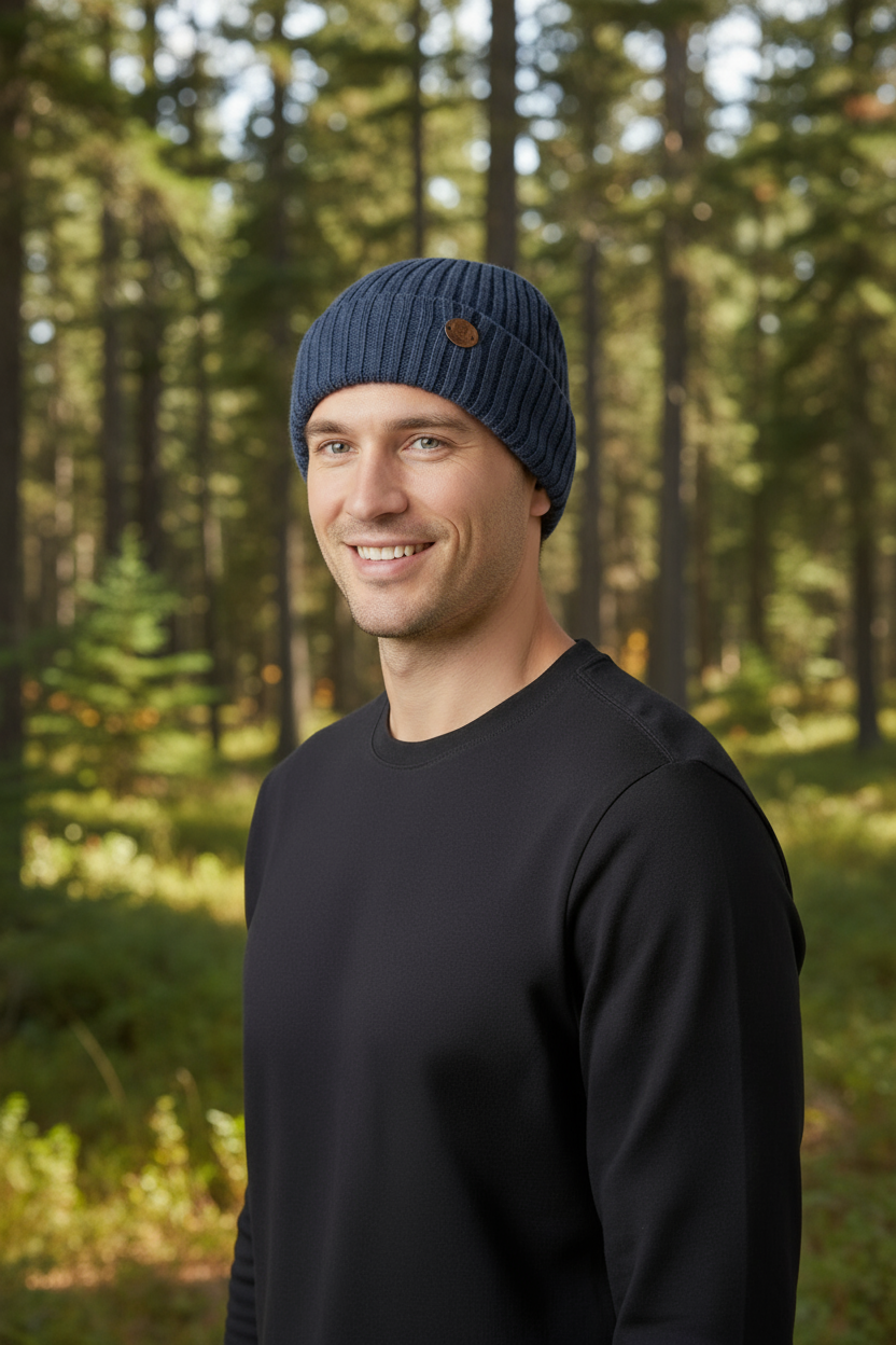 Alpaka Premium Mütze CHANNEL - 100% Alpaka