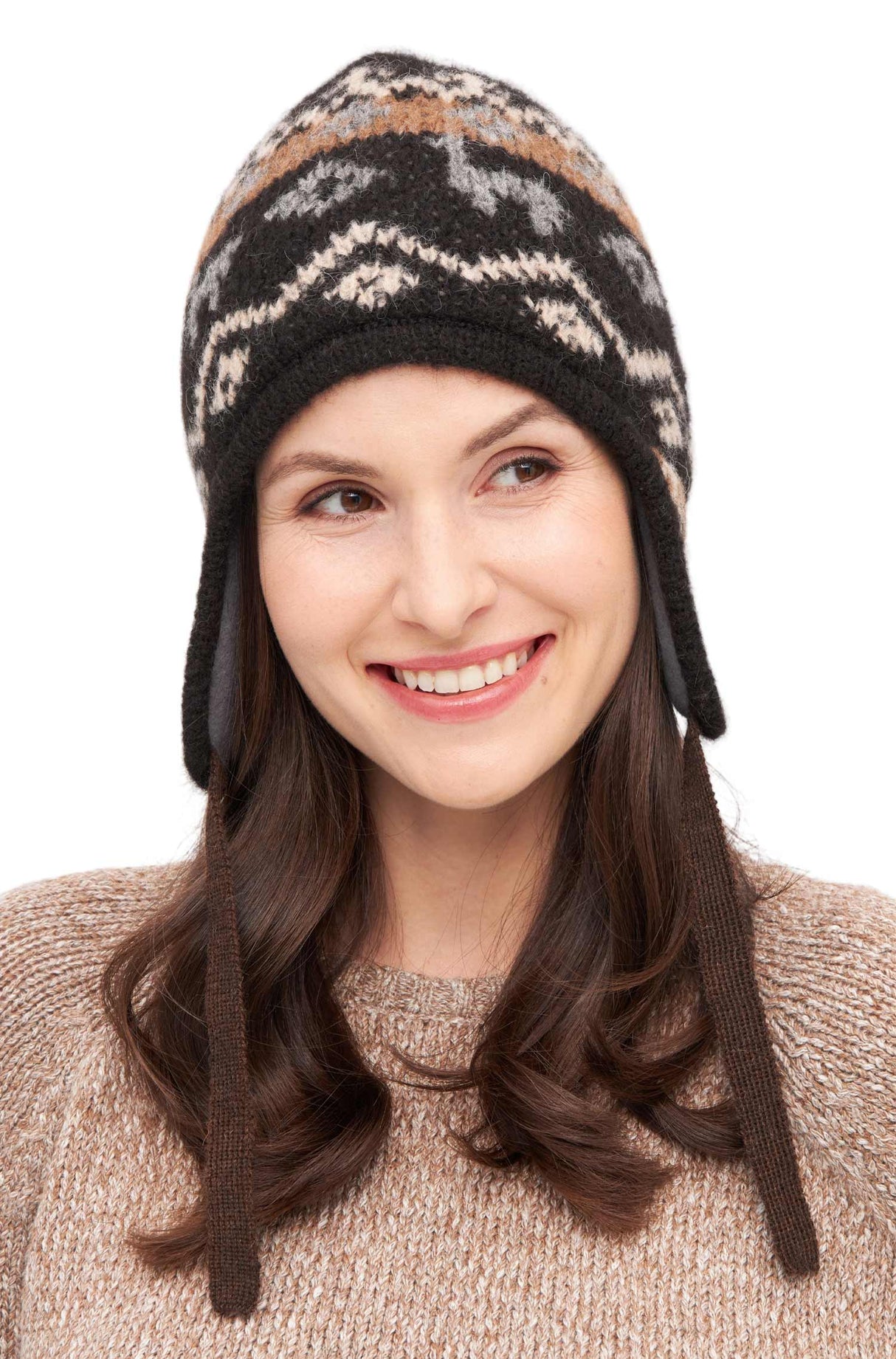 Mütze Inka Natura - 100% Alpaka