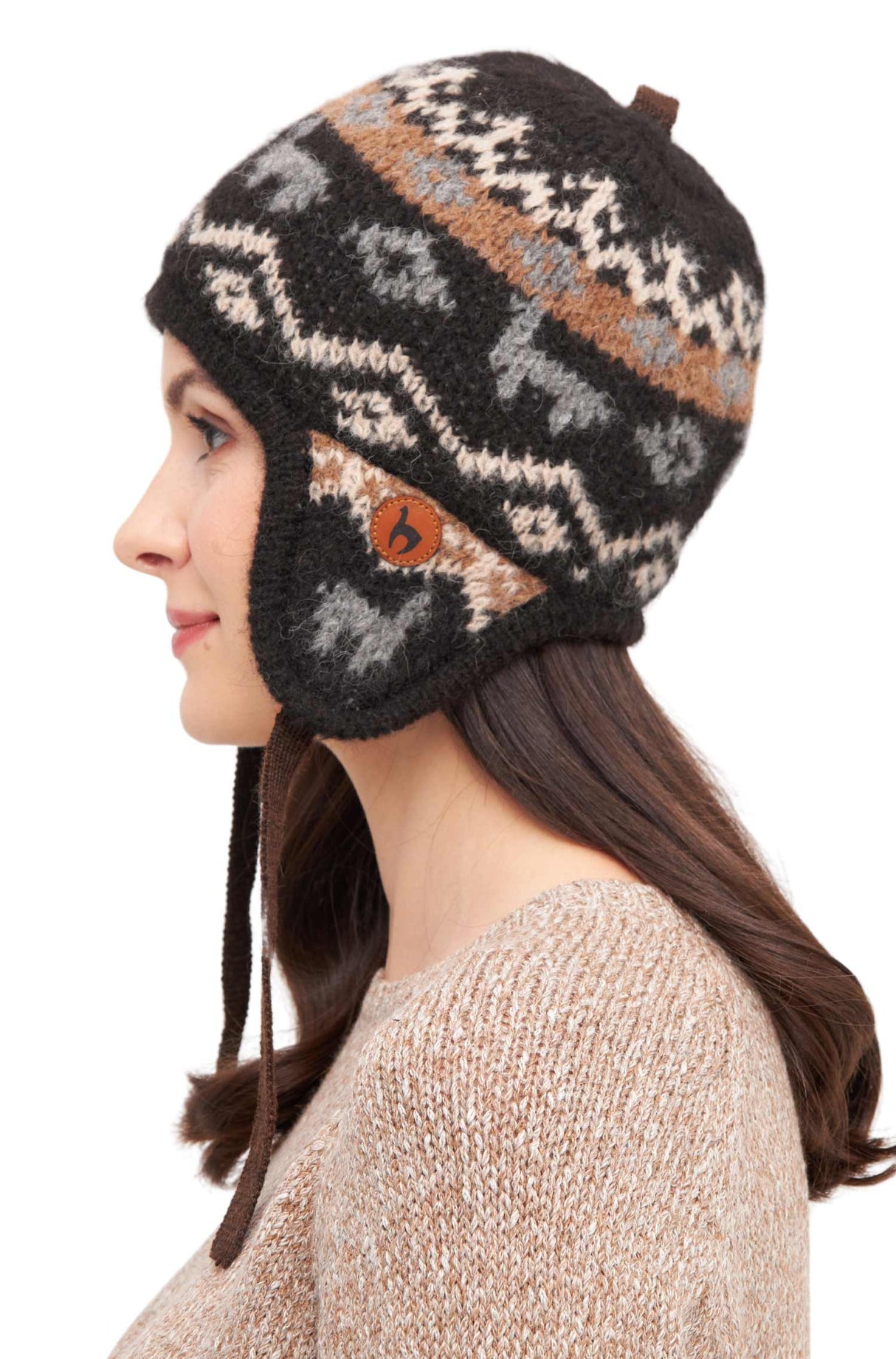 Mütze Inka Natura - 100% Alpaka