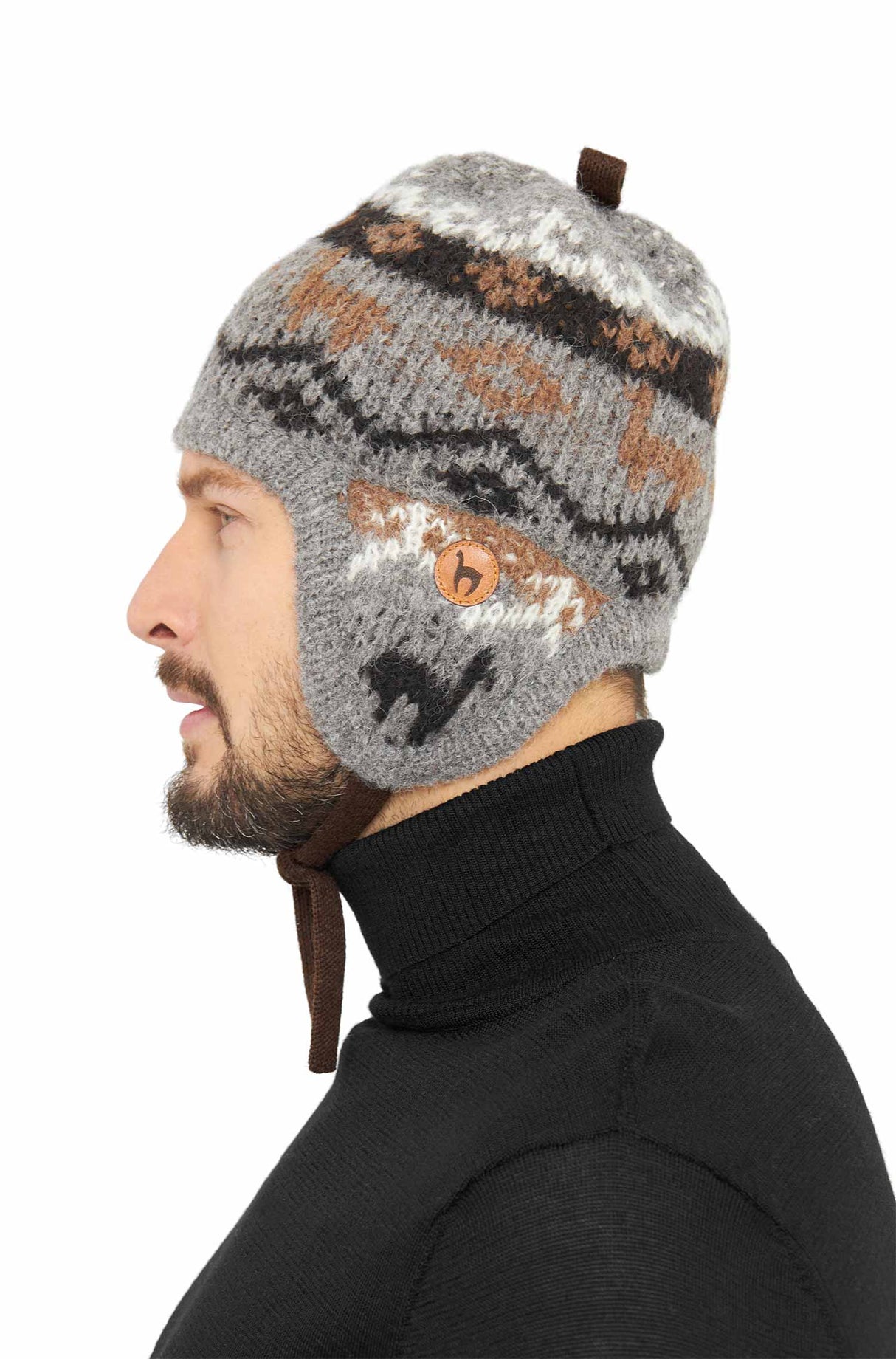 Mütze Inka Natura - 100% Alpaka