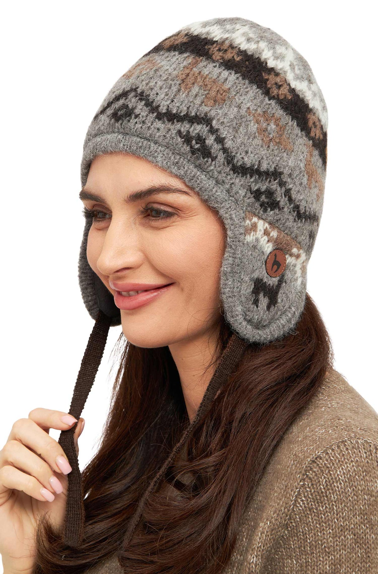 Mütze Inka Natura - 100% Alpaka