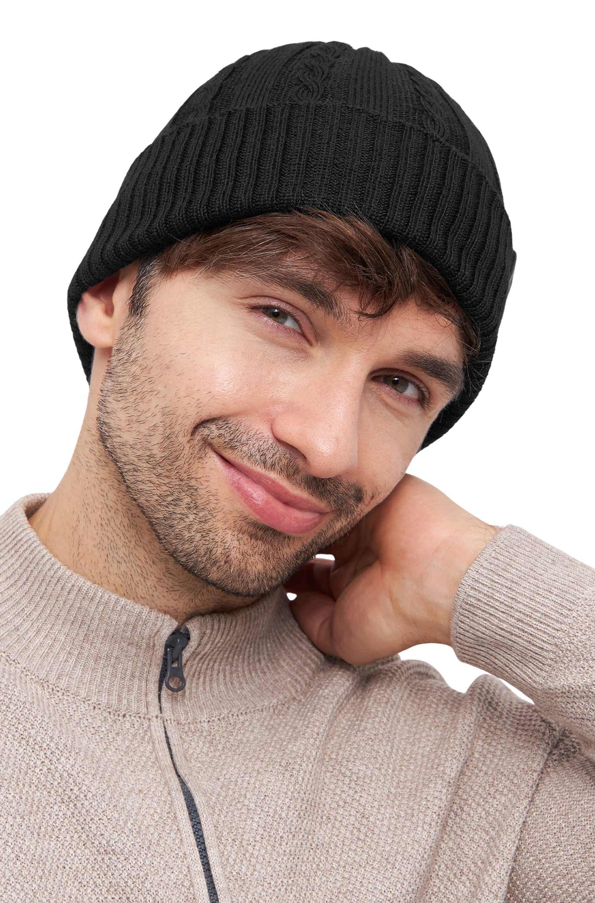 Alpaka Wendemütze SUAVE - 100% Alpaka