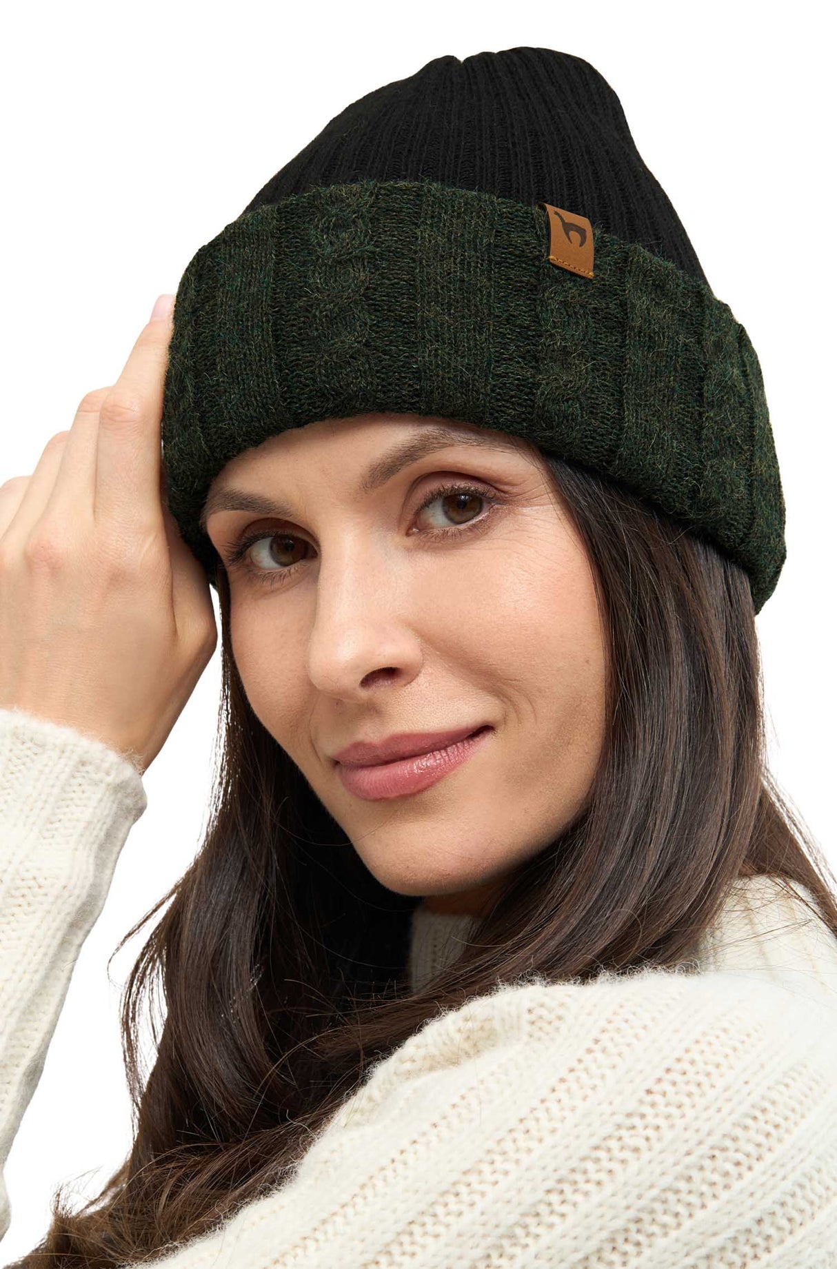 Alpaka Wendemütze SUAVE - 100% Alpaka