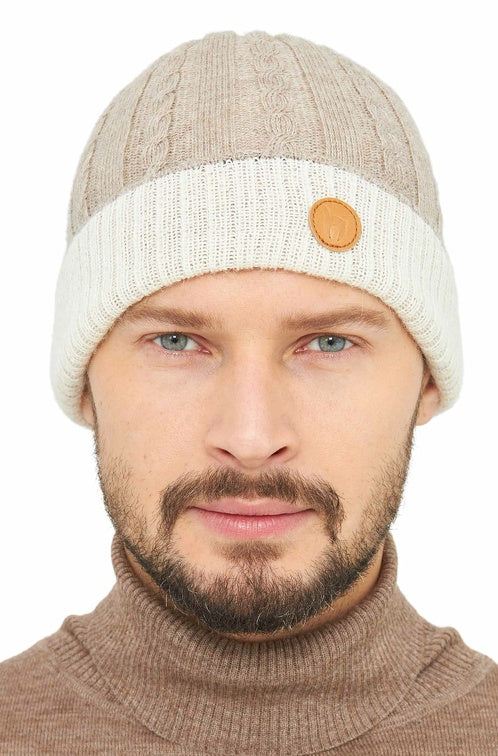 Alpaka Wendemütze SUAVE - 100% Alpaka