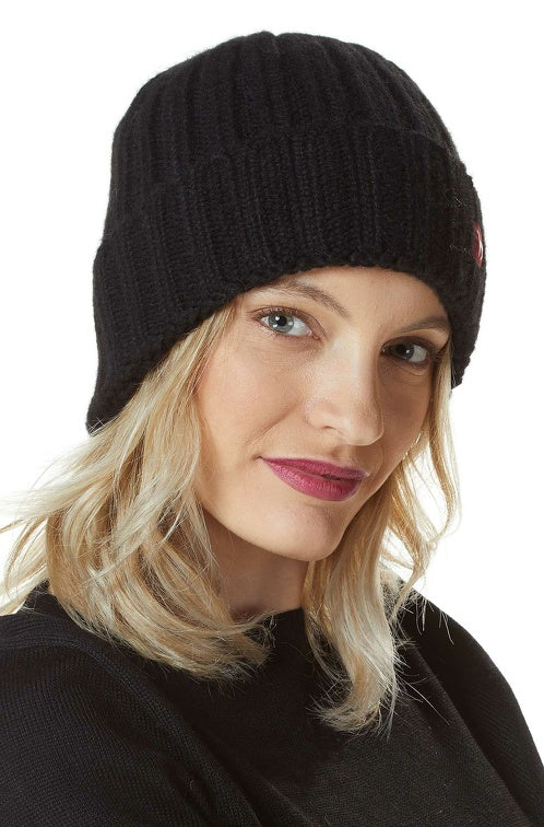 Alpaka Mütze BIANCA mit Merino