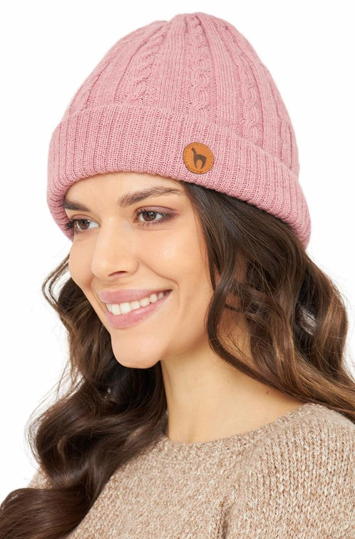 Alpaka Wendemütze SUAVE - 100% Alpaka