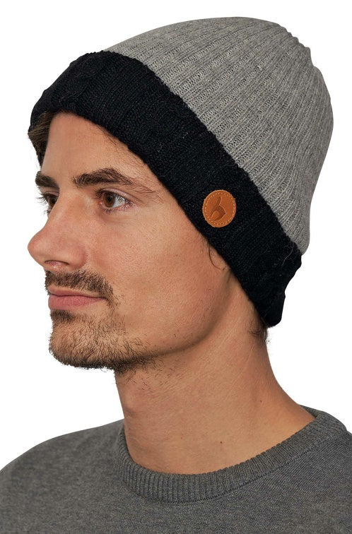 Alpaka Wendemütze SUAVE - 100% Alpaka