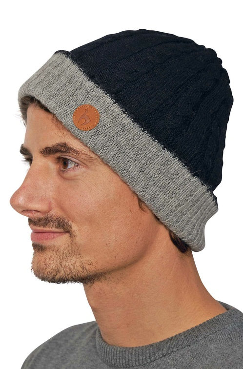 Alpaka Wendemütze SUAVE - 100% Alpaka