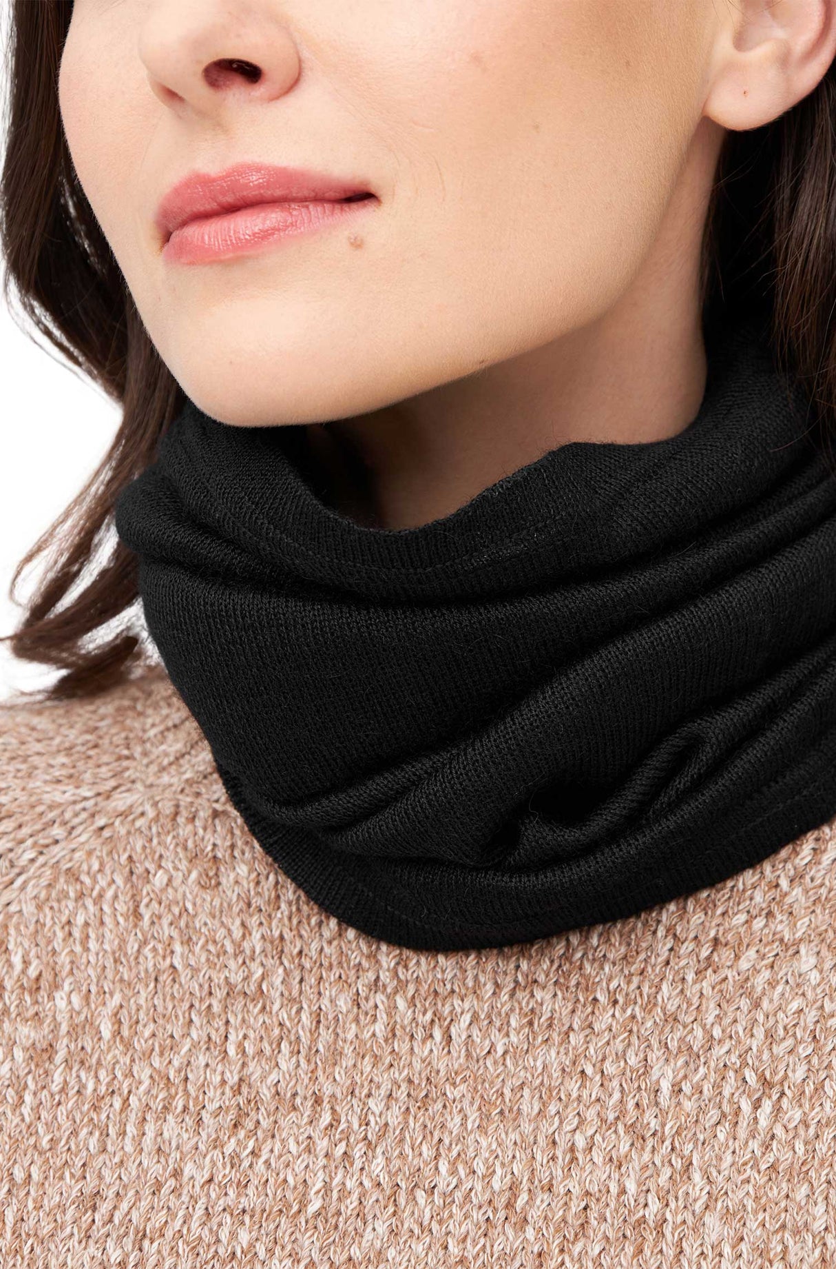 Schal BERG-LOOP - 100% Alpaka