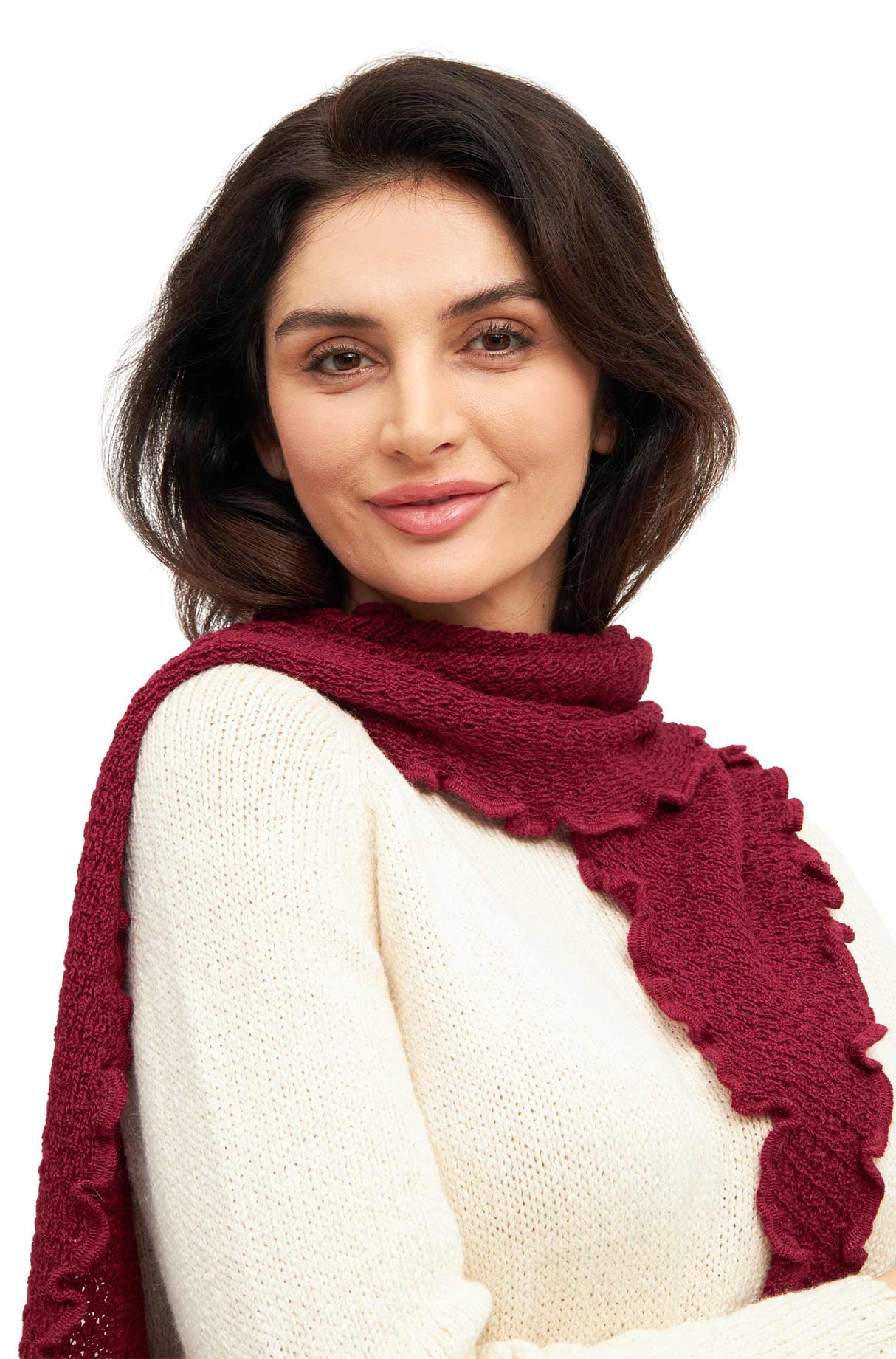 Schal Dreieck MARIPOSA aus 100% Alpaka