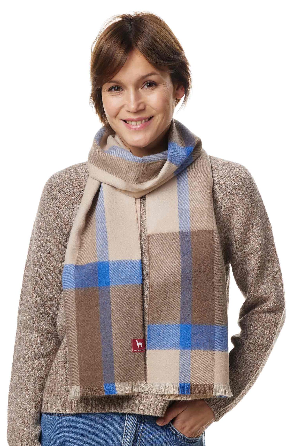 Schal GALANO aus 100% Alpaka