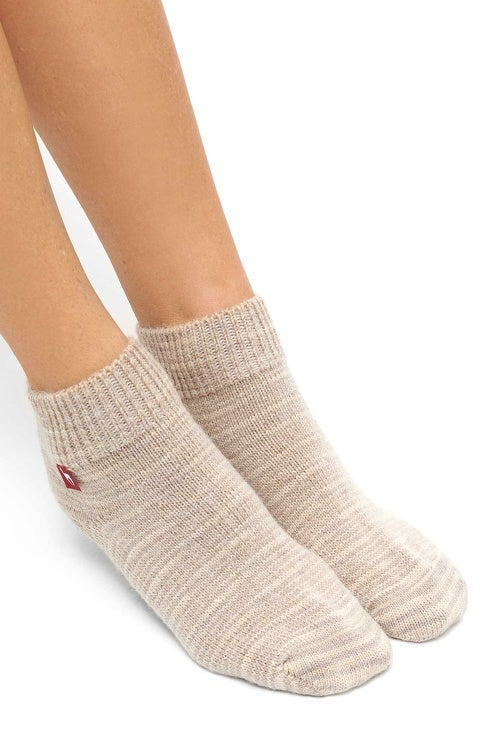 Alpaka Socken FREIZEIT meliert - 52% Alpaka