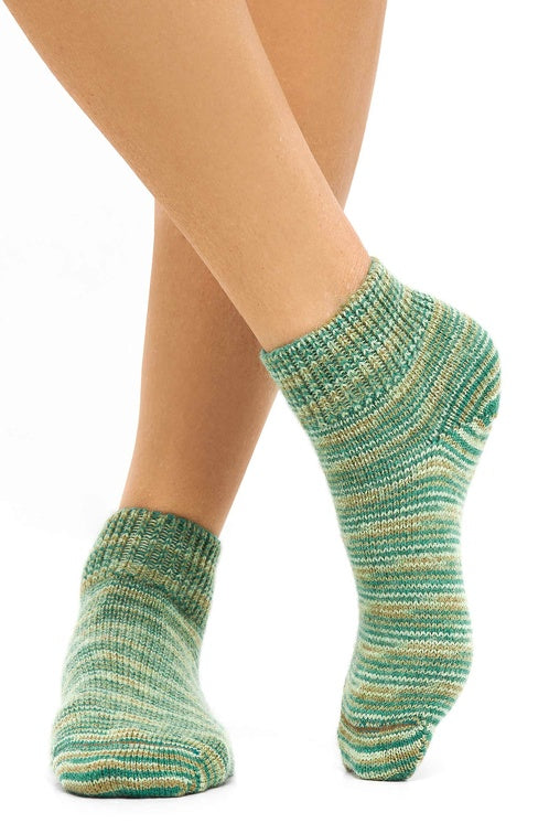 Alpaka Socken FREIZEIT meliert - 52% Alpaka