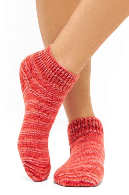 Alpaka Socken FREIZEIT meliert - 52% Alpaka