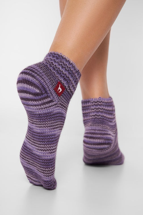 Alpaka Socken FREIZEIT meliert - 52% Alpaka