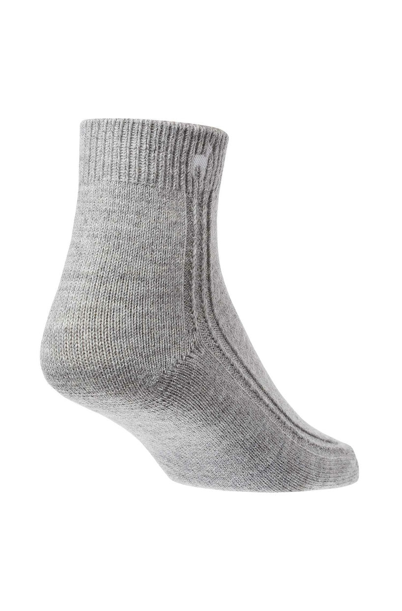 Alpaka WOHLFÜHLSOCKEN mit Aloe Vera - 52% Alpaka - grau