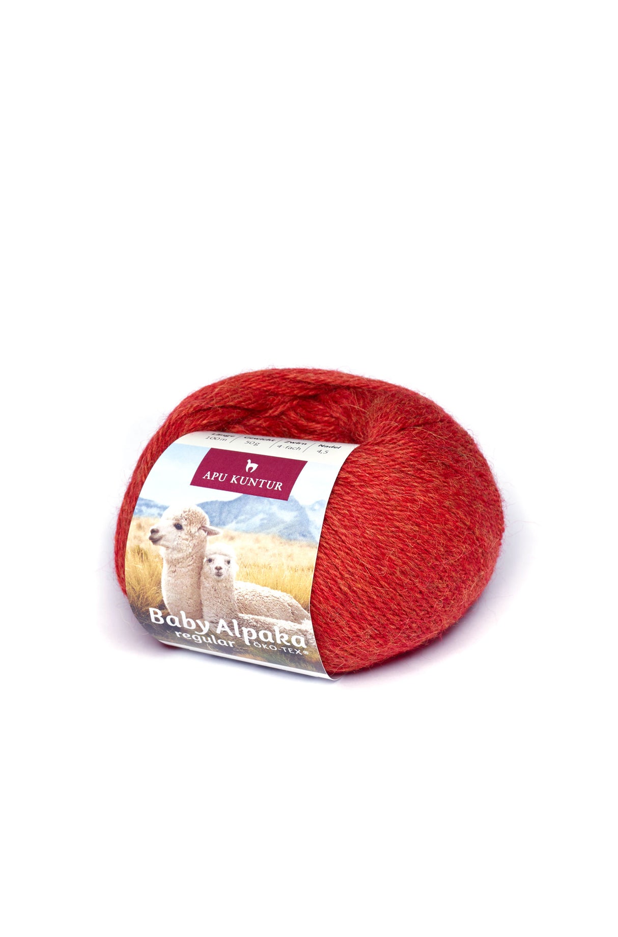 Alpaka Wolle REGULAR | 50g | 100% Alpaka | 36 Farben one-size