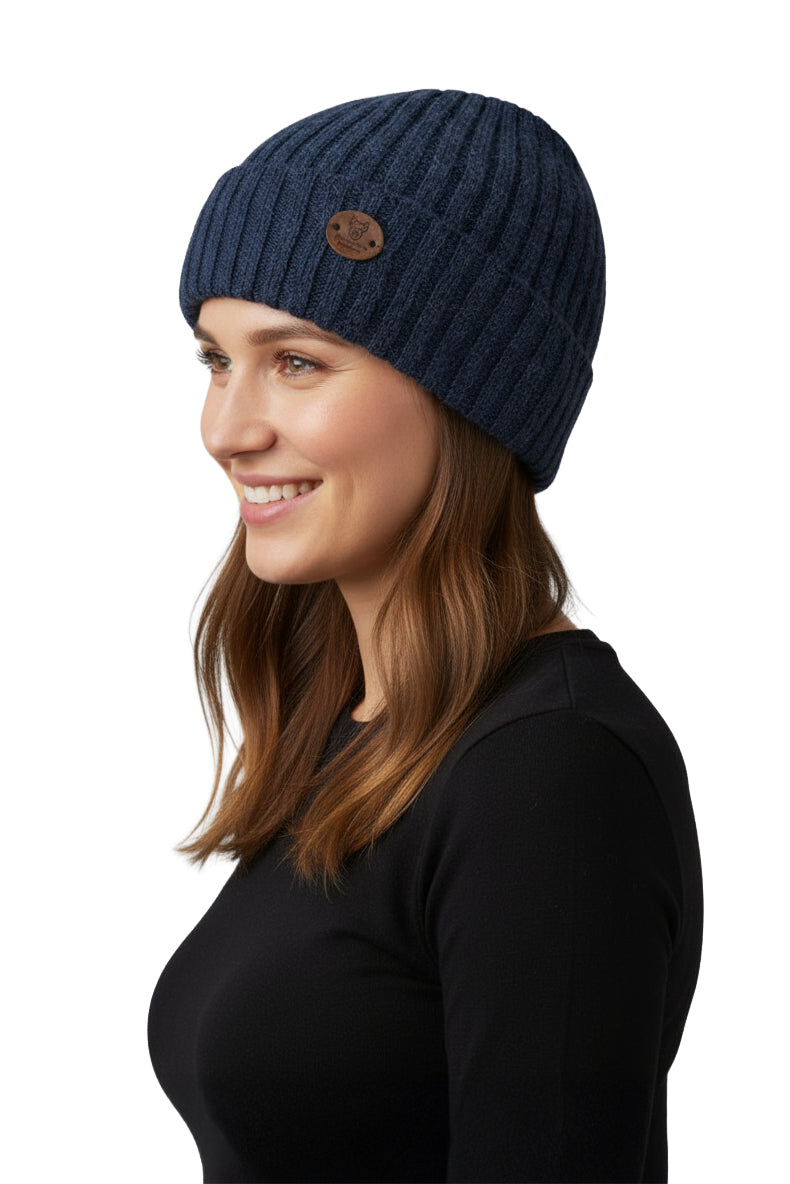 Alpaka Premium Mütze CHANNEL - 100% Alpaka