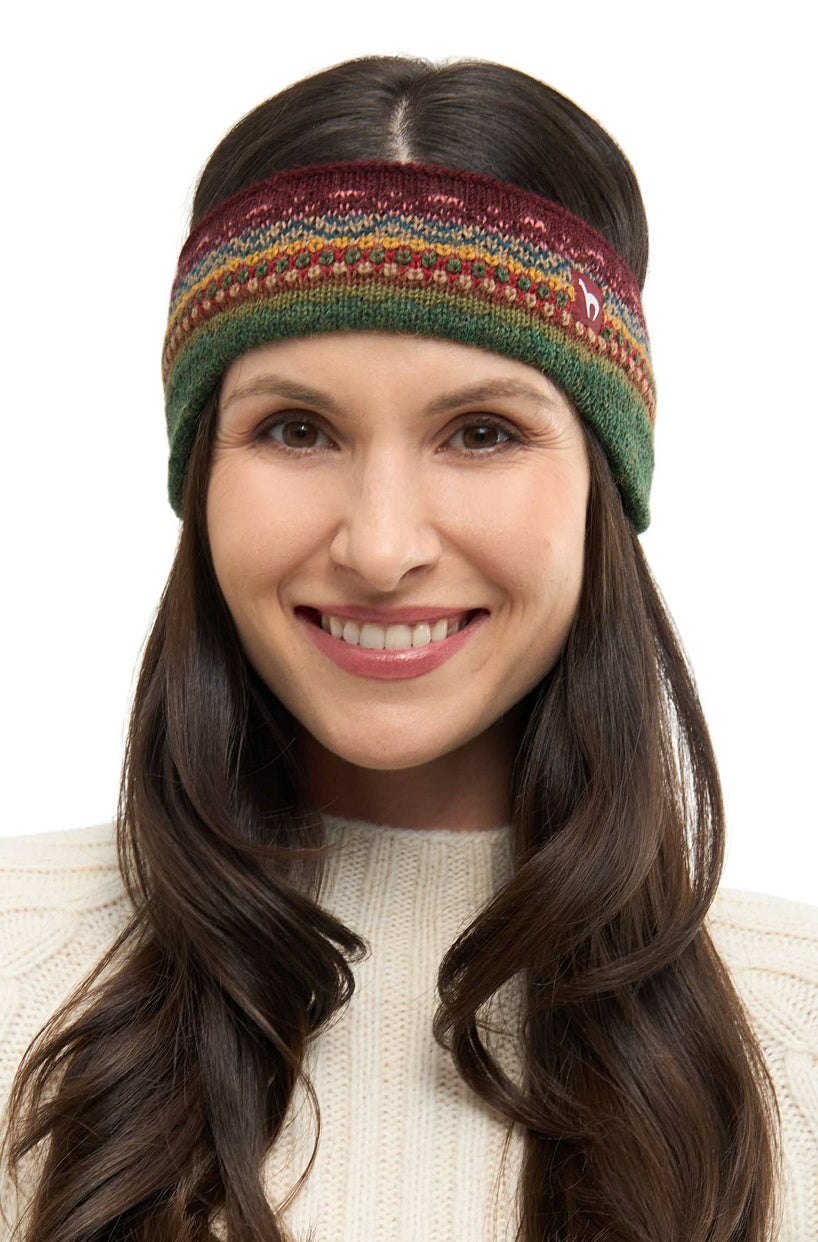 Alpaka Stirnband LUNA - 100% Alpaka