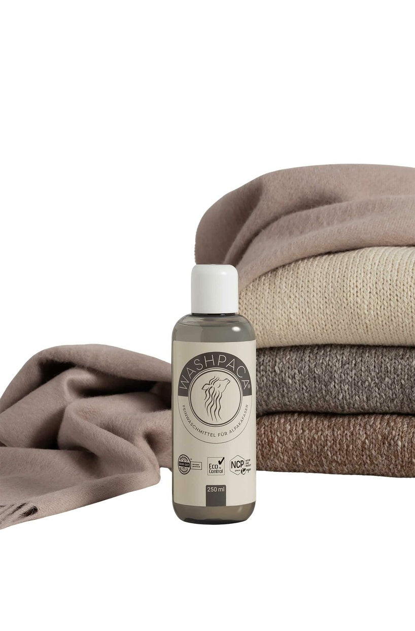 washpaca® 250 ml Bio-Feinwaschmittel für Alpaka- und Wollfasern