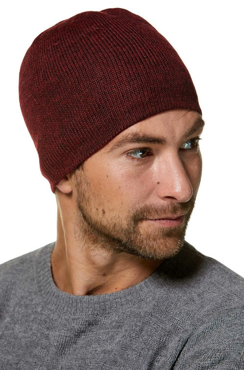 Alpaka WENDEMÜTZE - 100% Alpaka