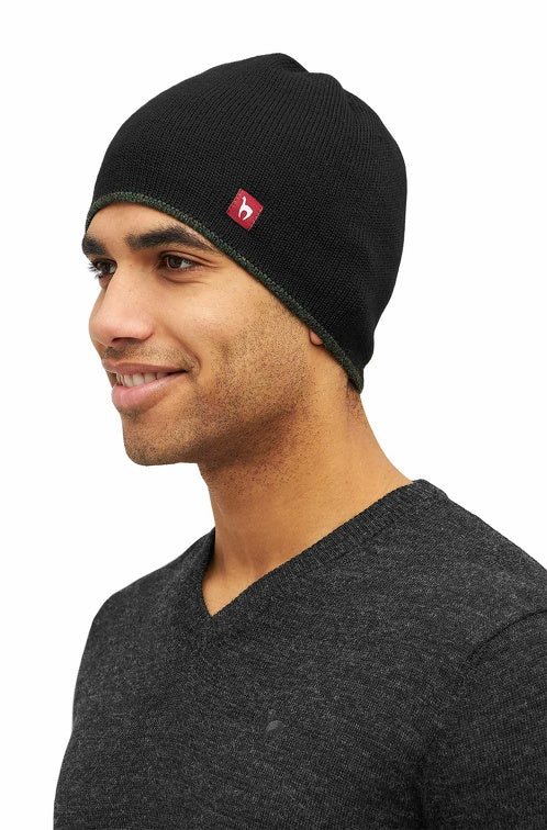 Alpaka WENDEMÜTZE - 100% Alpaka