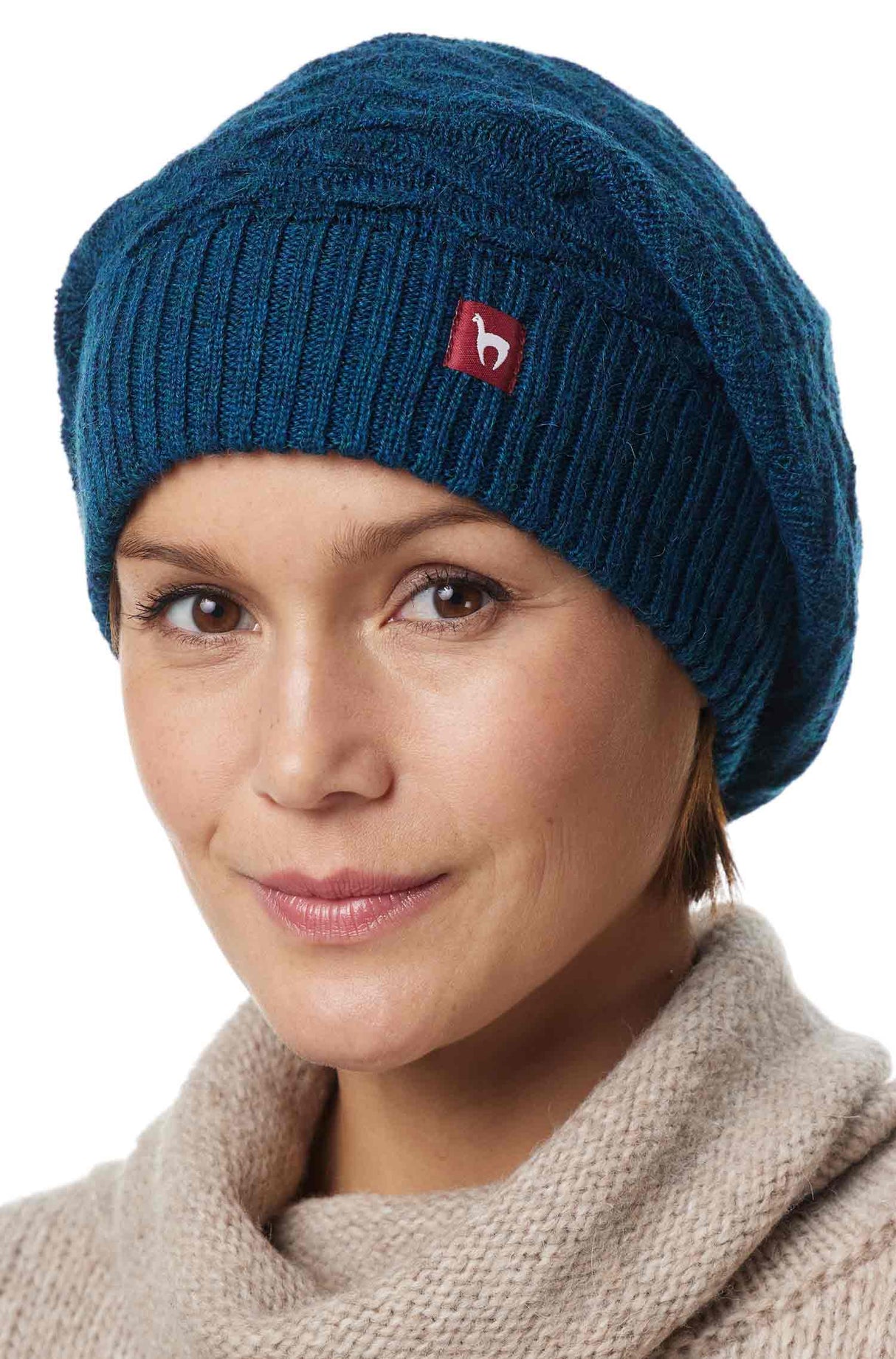 Alpaka Basken-Mütze BIESEN - 100% Alpaka