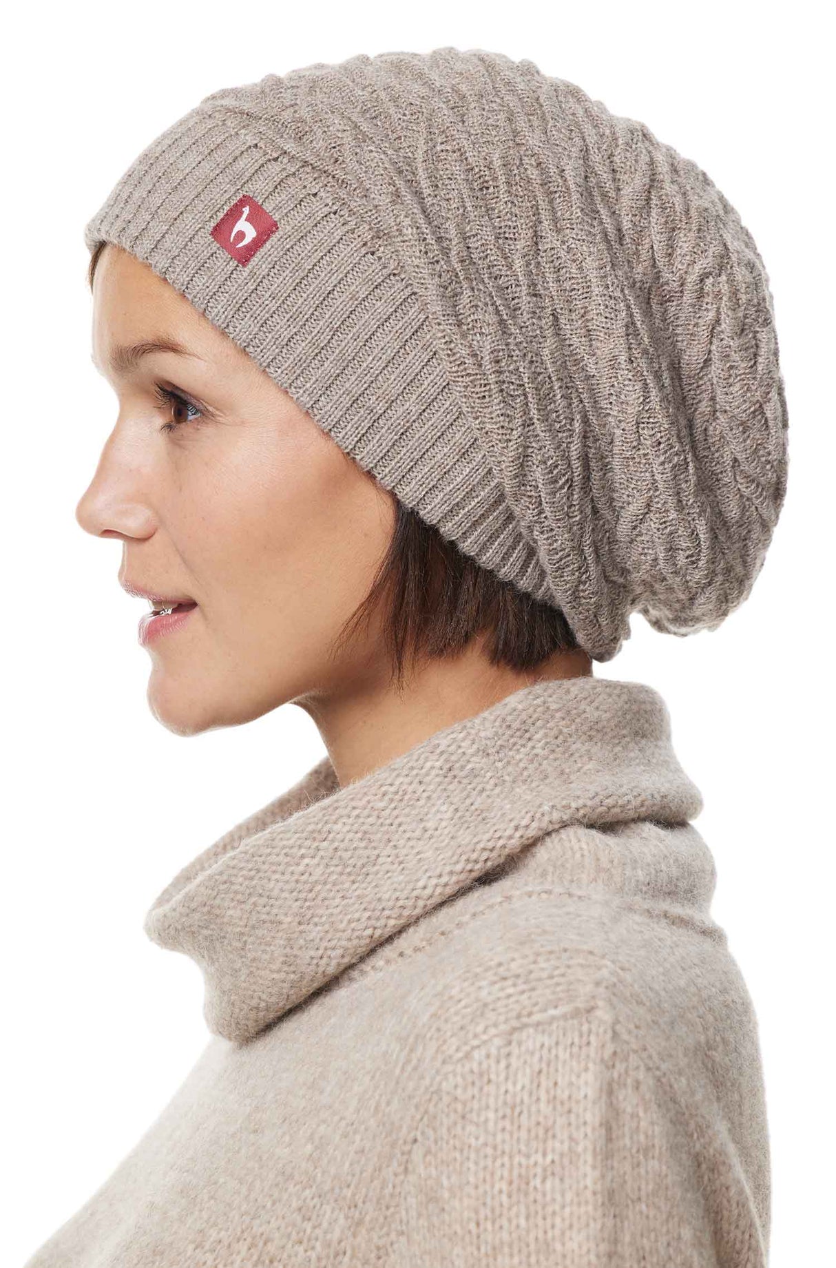 Alpaka Basken-Mütze BIESEN - 100% Alpaka