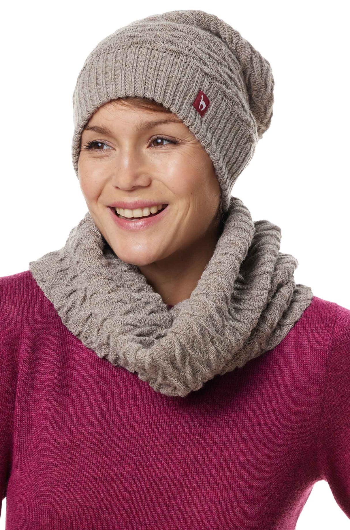 Alpaka Basken-Mütze BIESEN - 100% Alpaka