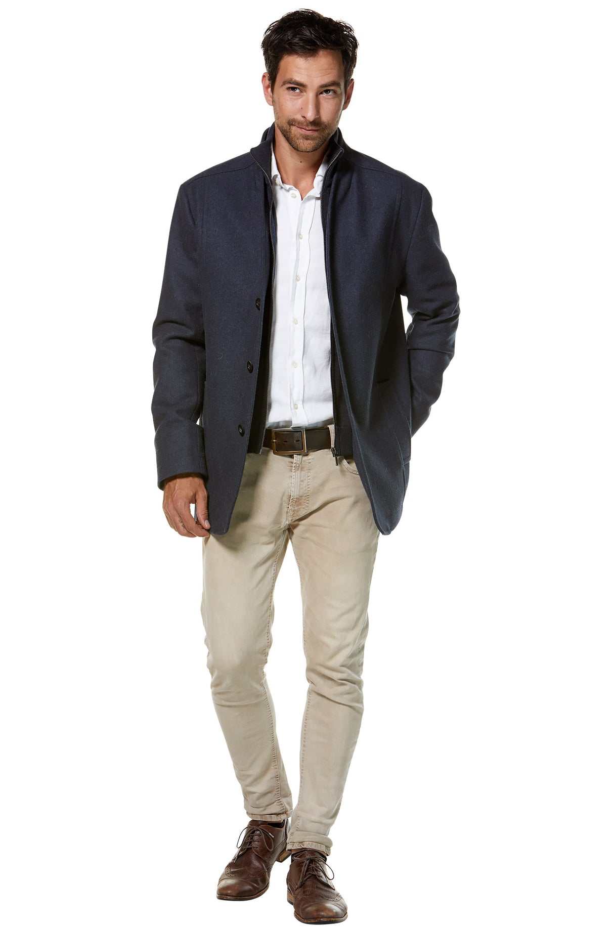 Mantel Herren PABLO mit 45% Alpaka