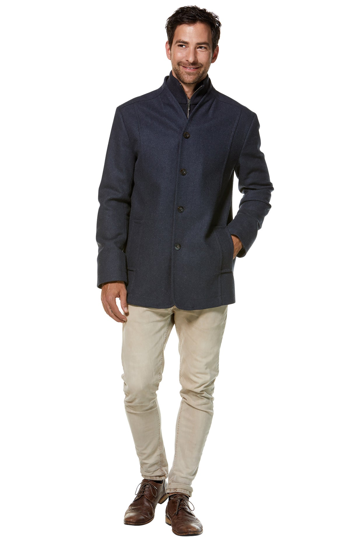 Mantel Herren PABLO mit 45% Alpaka